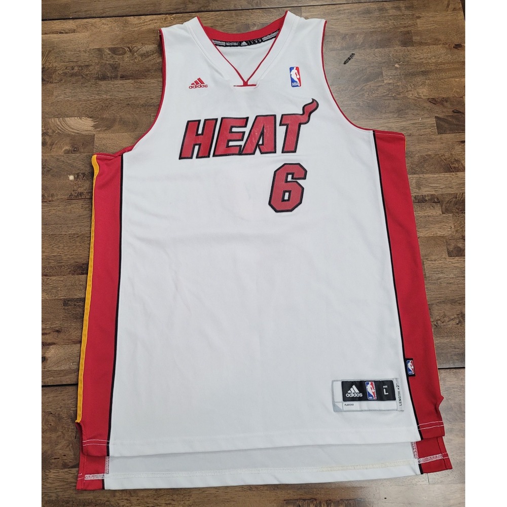 Miami Heat LeBron James #6 Adidas Basketball Jersey NBA